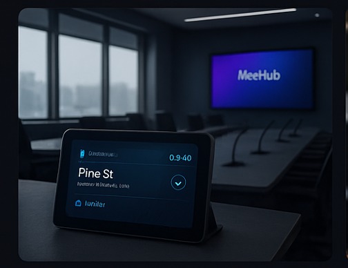 MeetHub paperless conference and meeting room